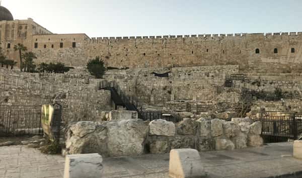現存するエルサレムの城壁