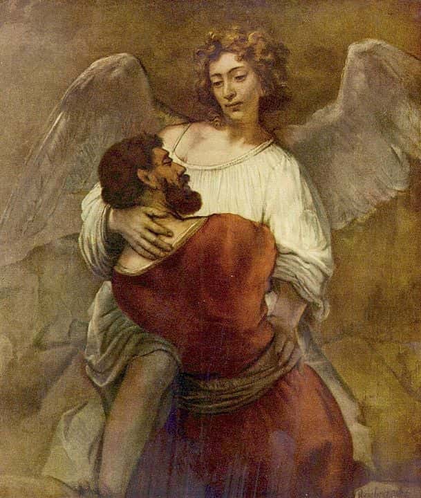 The Angel who Wrestled with Jacob