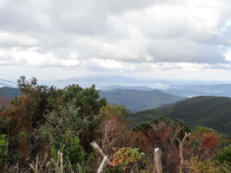 諭鶴羽山からのパノラマビュー