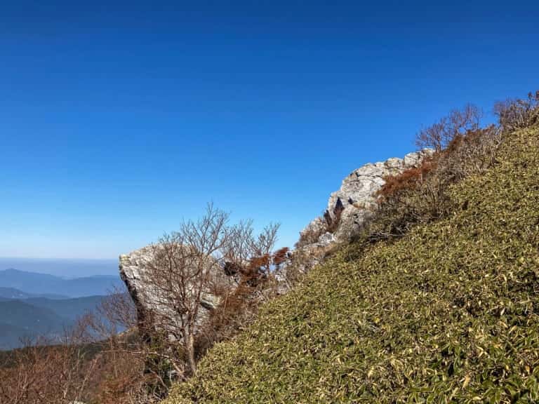 剣山 鶴石・亀石