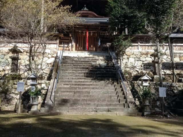 與喜天満神社　拝殿　 (伊豆加志本宮比定地)