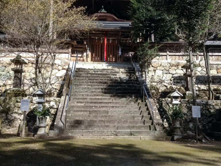 與喜天満神社　拝殿　 (伊豆加志本宮比定地)