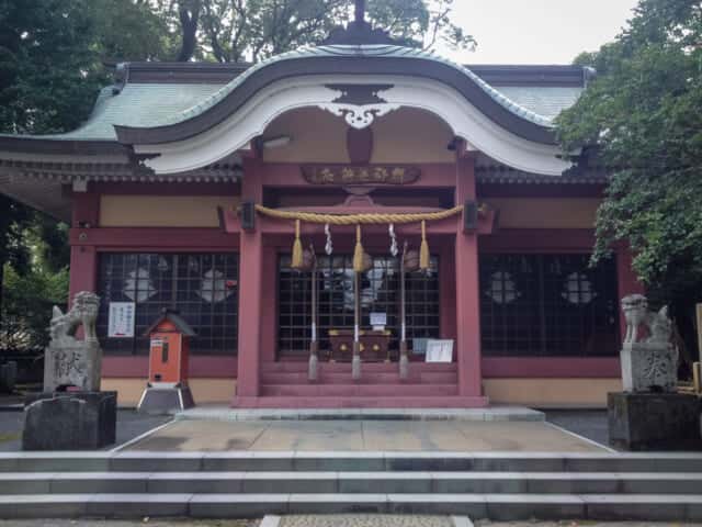 綿都美神社 拝殿