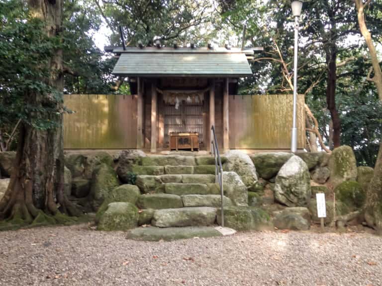 野志里神社 拝殿 (桑名野代宮比定地)