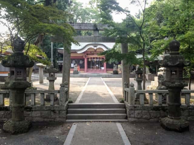 綿都美神社 鳥居