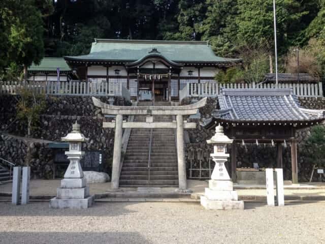 都美恵神社 境内　(敢都美恵宮比定地)