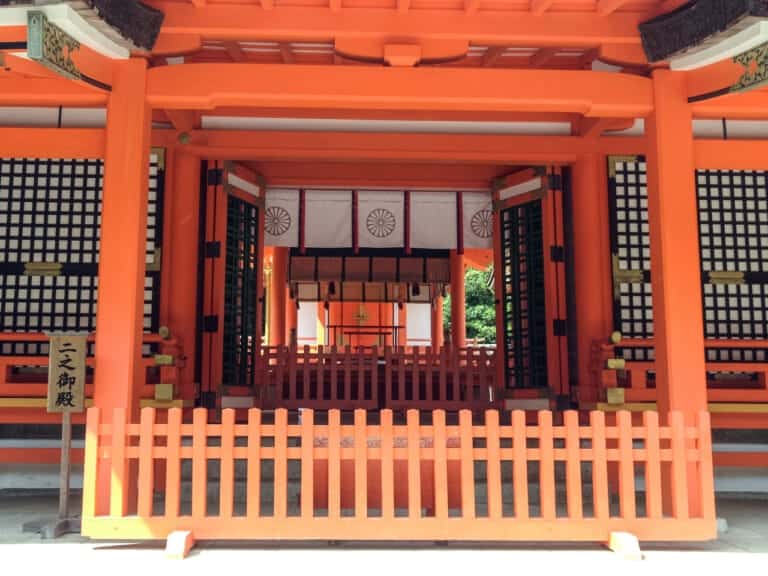 宇佐神宮　上宮　二之御殿