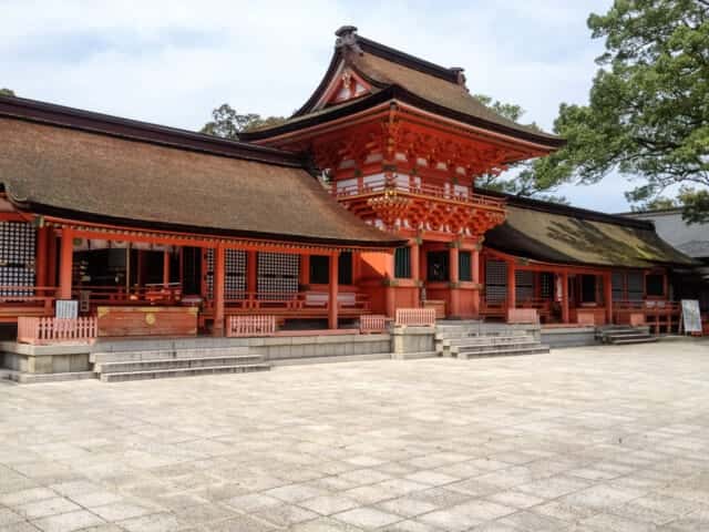 宇佐神宮上宮の南中楼門