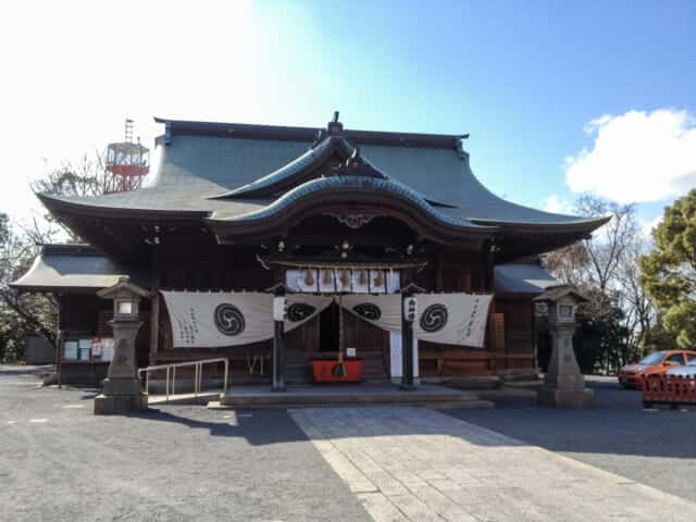 豊山八幡神社 拝殿