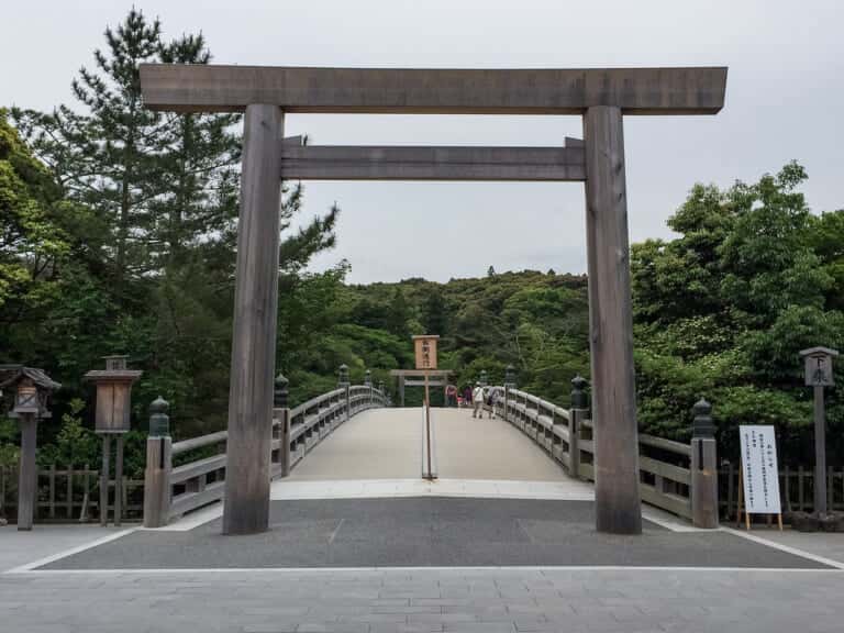 伊勢神宮の表玄関となる宇治橋