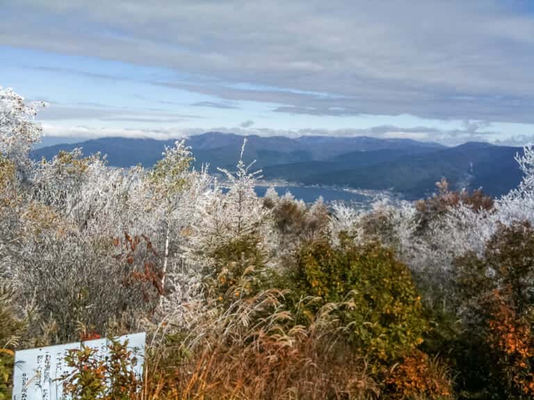 守屋山 山頂からの景色