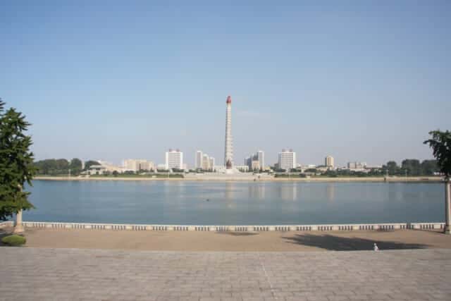 現代の朝鮮半島大同江の景色 引用元: Wikipedia