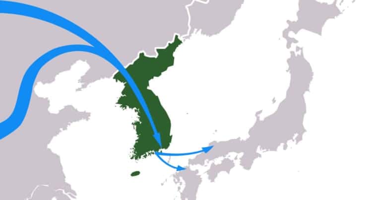大勢の秦氏が朝鮮半島から渡来した