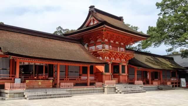 宇佐神宮上宮の南中楼門