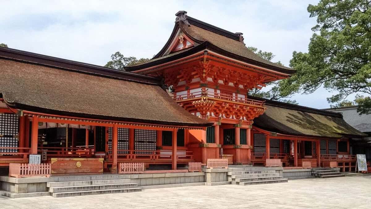 宇佐神宮上宮の南中楼門
