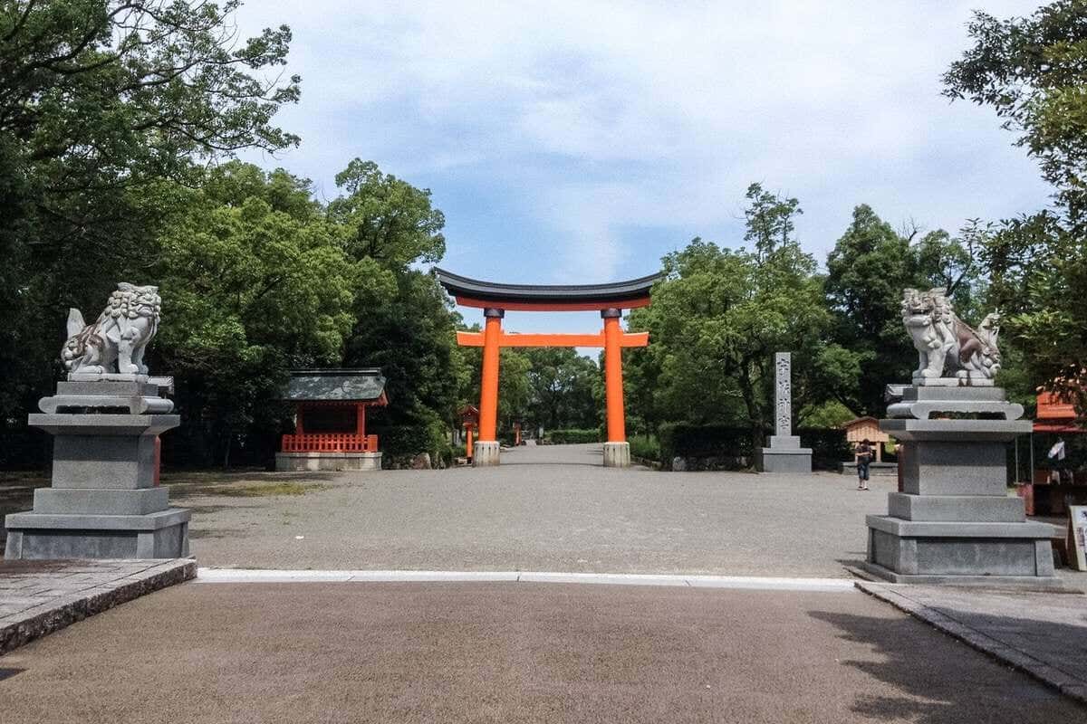 宇佐神宮　表参道大鳥居