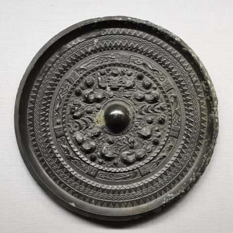 上平川大塚古墳_三角縁神獣鏡